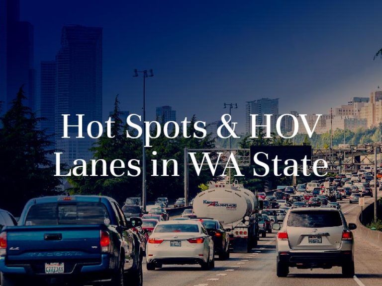 High Occupancy Vehicle (HOV) lanes in Washington State