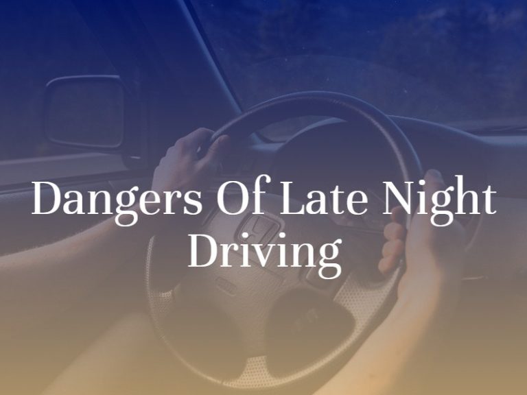 Safety Tips & Facts About Driving At Night | Colburn Law