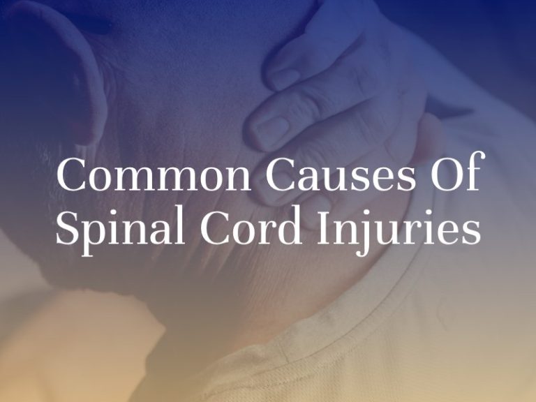 What Are Common Causes Of Spinal Cord Injuries?