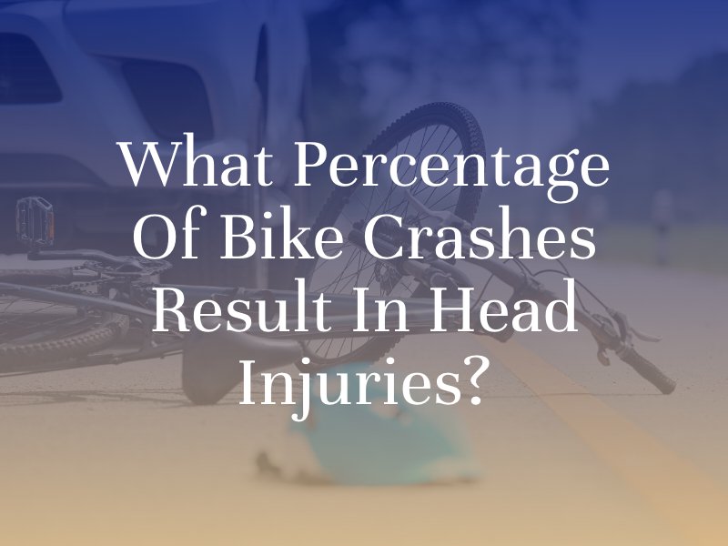 What Percentage of Bike Crashes Result in Head Injuries?